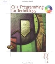 Tapa de C++ programming for technology