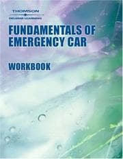 Tapa de Workbook to accompany Fundamentals of emergency care