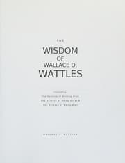 Tapa de Wisdom of Wallace D. Wattles