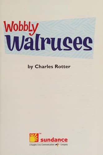 Tapa de Wobbly Walruses (That's Wild!)