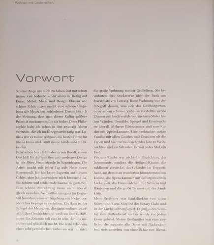Tapa de Wohnen mit Leidenschaft