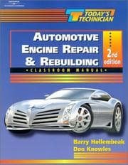 Tapa de Automotive engine repair and rebuilding