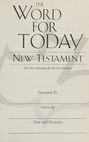Tapa de The Word for Today