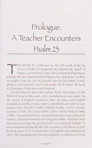 Tapa de The Words of Psalm 23