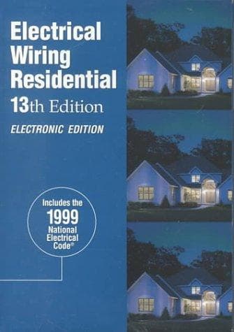 Tapa de Electrical Wiring Residential, 13E CD-ROM