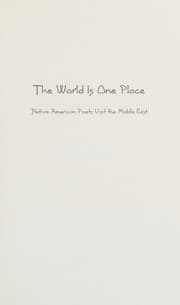 Tapa de The world is one place