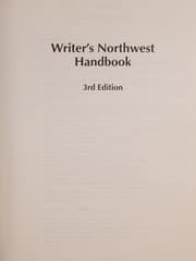 Tapa de Writer's Northwest Handbook
