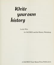 Tapa de Write Your Own History