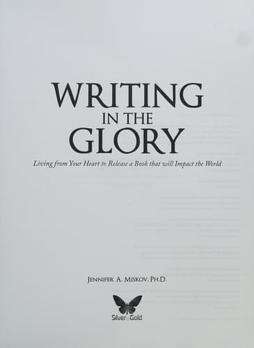 Tapa de Writing in the Glory