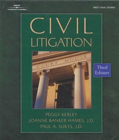 Tapa de Civil litigation
