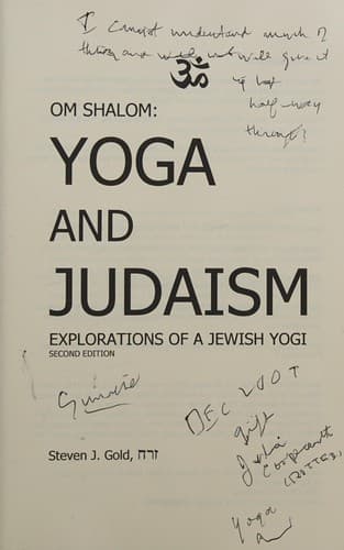 Tapa de Yoga and judaism, second Edition