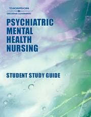 Tapa de Student study guide to accompany Psychiatric mental health nursing, 2nd. ed