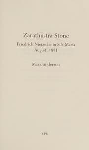 Tapa de Zarathustra Stone