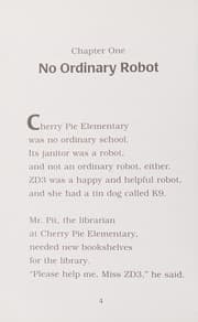 Tapa de ZD3 THE HANDY ROBOT (DOMINIE JOY CHAPTER BOOKS)