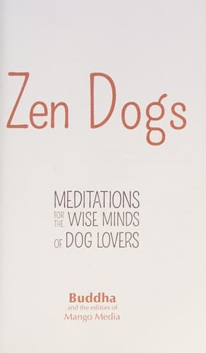 Tapa de Zen Dogs