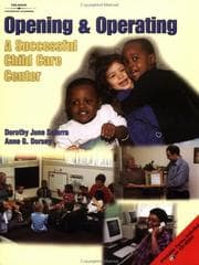 Tapa de Opening and operating a successful child care center