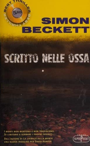 Tapa de Scritto nelle ossa