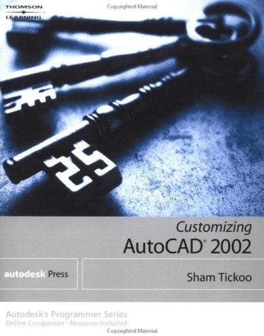 Tapa de Customizing AutoCAD 2002 (Autodesk's Programmer Series)