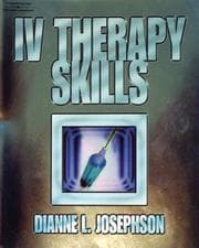 Tapa de IV Therapy Skills CDROM - Individual Version