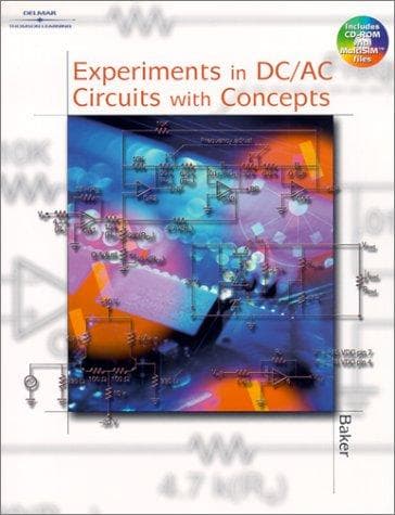 Tapa de Experiments In DC/AC Circuits With Concepts