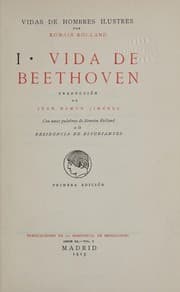 Tapa de Vida de Beethoven