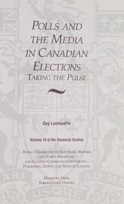 Tapa de Polls and the media in Canadian elections