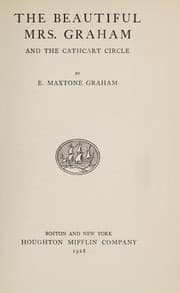 Tapa de The beautiful Mrs. Graham and the Cathcart circle
