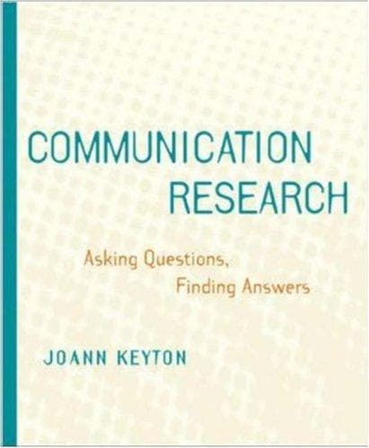Tapa de Communication research
