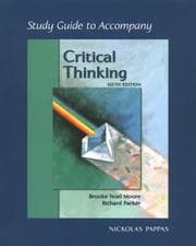 Tapa de Study Guide t/a Critical Thinking