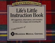 Tapa de Selections From Life's Little Instruction Book