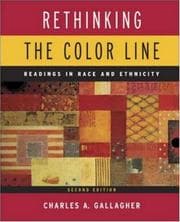 Tapa de Rethinking the color line