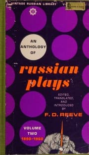 Tapa de An Anthology of Russian Plays, Volume II -- 1890-1960