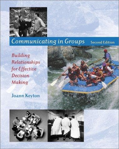 Tapa de Communicating in groups