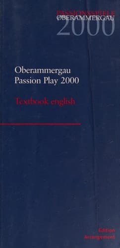 Tapa de Oberammergau Passion Play 2000