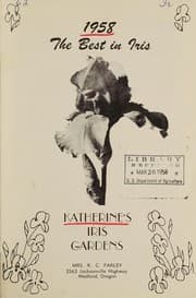 Tapa de 1958, the best in iris