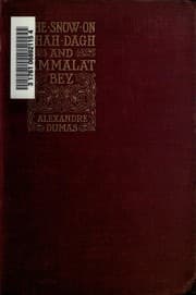Tapa de The snow on Shah-Dagh and Ammalat Bey