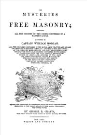 Tapa de The Mysteries of Free Masonry
