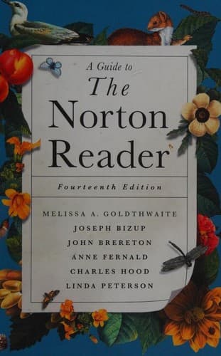 Tapa de A guide to the Norton reader