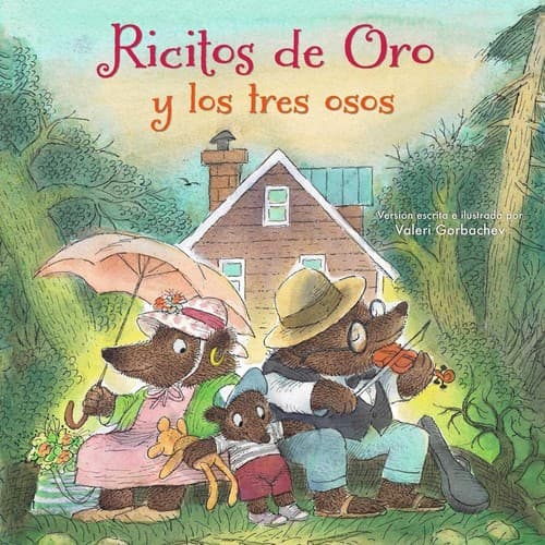 Tapa de Ricitos de Oro y Los Tres Osos