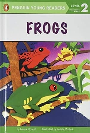 Tapa de Frogs (All Aboard Reading, Level 1)