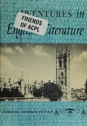 Tapa de Adventures in english literature -- Cardinal Newman edition