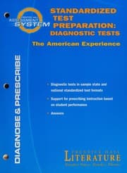Tapa de Standardized Test Preparation -- Diagnostic Tests -- The American Experience