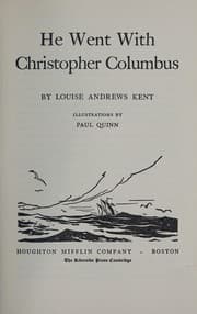 Tapa de He went with Christopher Columbus