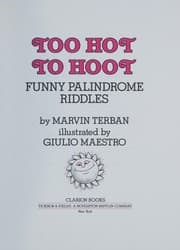 Tapa de Too Hot to Hoot