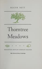 Tapa de Thorntree Meadows