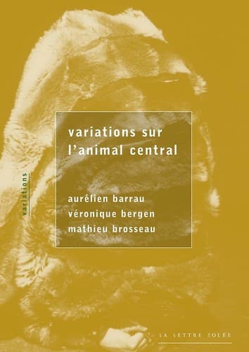 Tapa de Variations sur l'animal central