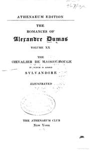 Tapa de Chevalier de Maison Rouge / Sylvandire