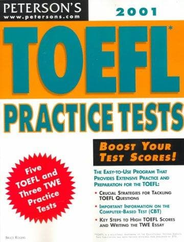 Tapa de TOEFL Practice Tests 2001