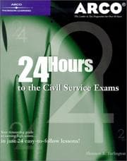 Tapa de 24-Hours to Civil Service Exam 1st ed (Master the Civil Service Exam)