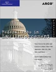 Tapa de Federal Jobs in Law Enforcement 2nd ed (Federal Jobs in Law Enforcement)